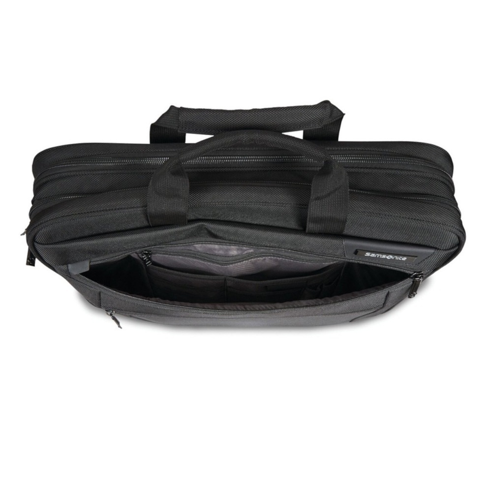 Samsonite Classic Business Men's Briefcase Black - Picture 8 of 9